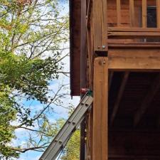 Log Home Surface Stripping And Staining In Jasper GA 36